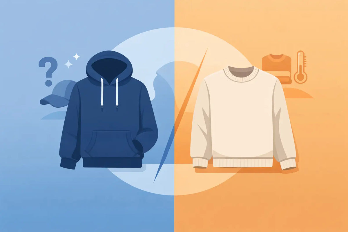 Hoodie or Sweatshirt? Know the Difference