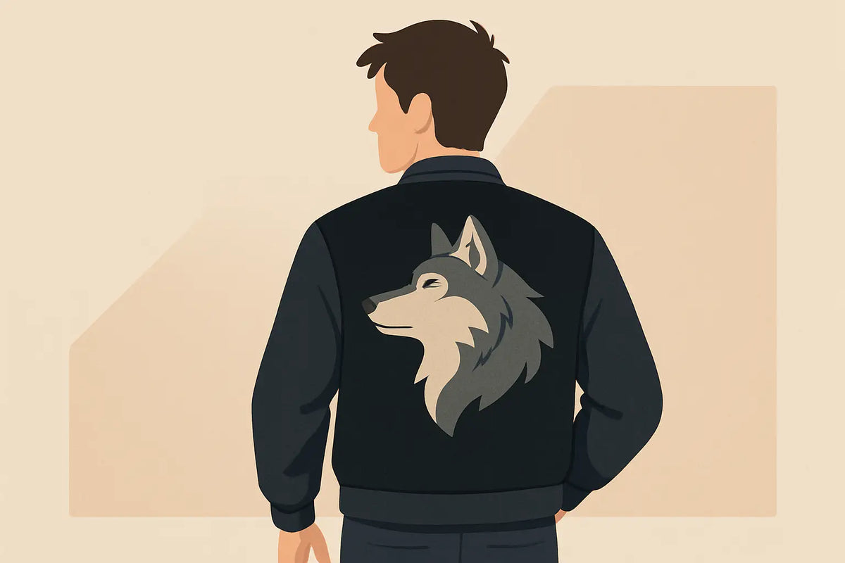 Wolf Jacket Graphic: Wear the Wild, Stay You