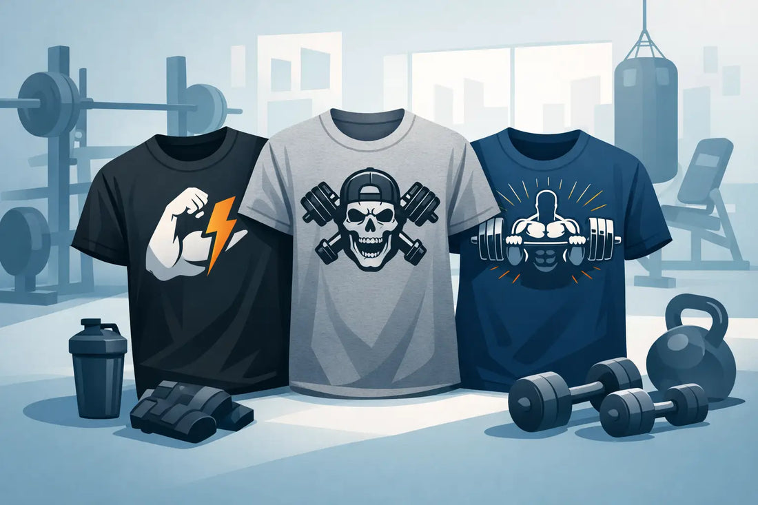 25 Best Gym Graphic Tees Slogans