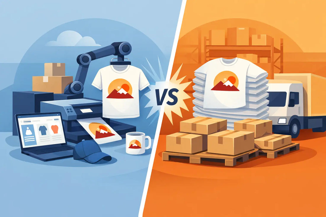 Print on Demand vs Bulk: Which Wins?
