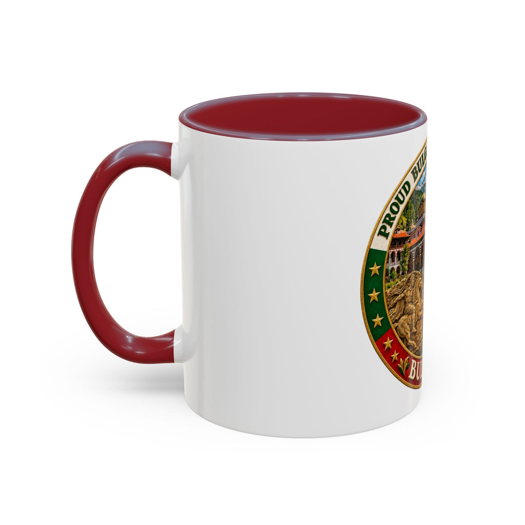 Bulgaria Pride Coffee Mug — 'Proud Bulgarian Heritage' Accent Ceramic Mug (11/15oz)