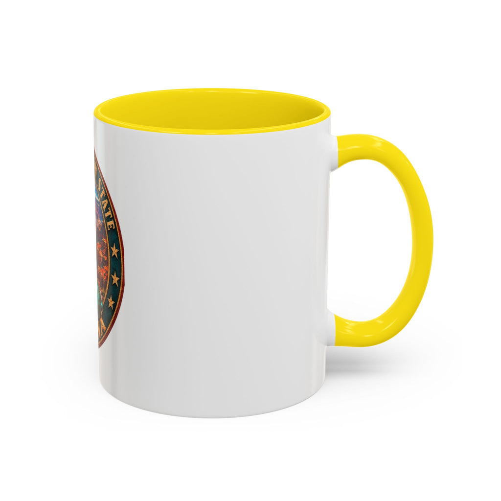 Arizona Grand Canyon Coffee Mug – Vintage State Seal Accent Mug (11/15 oz)