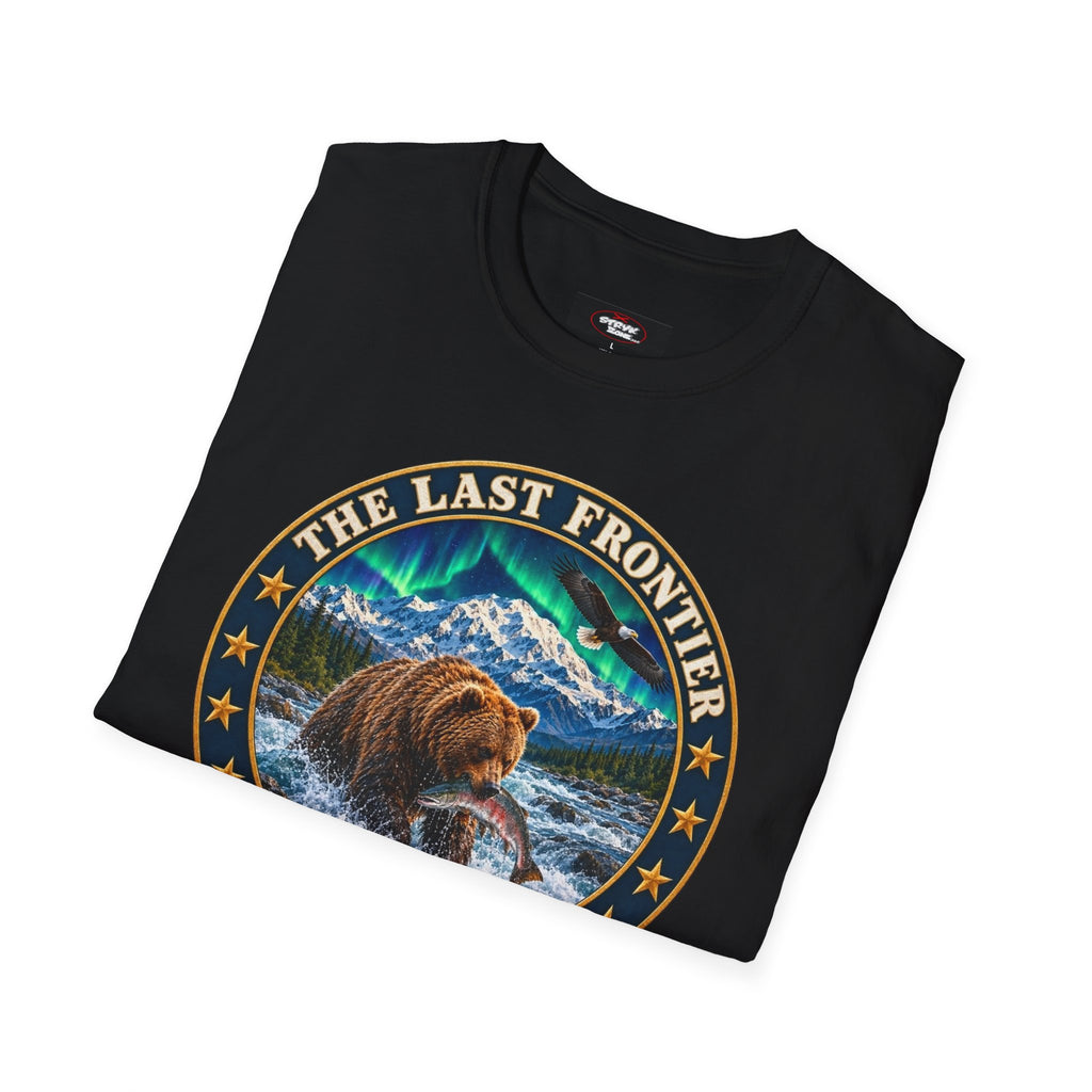 Alaska Bear T-Shirt — "The Last Frontier" Wilderness Graphic Tee