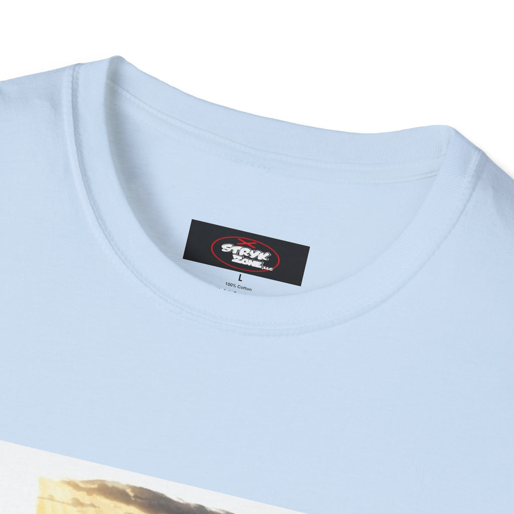 Italian Landmarks & Cuisine T-Shirt — Pizza, Colosseum & Flag Graphic