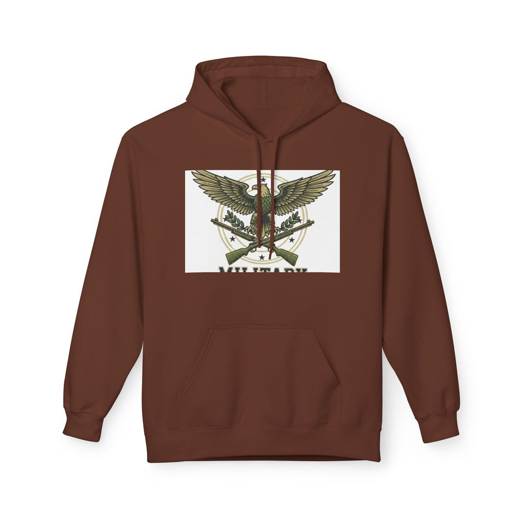 Military Hoodie — Tactical Camouflage Fleece