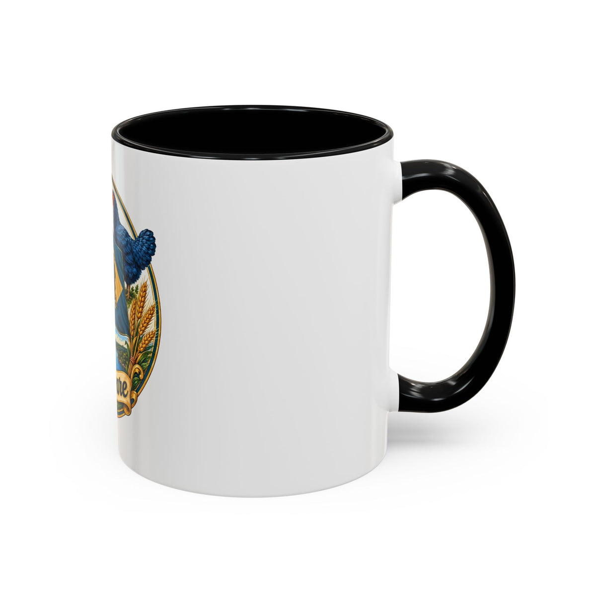 Delaware State Seal Accent Coffee Mug – 11/15oz