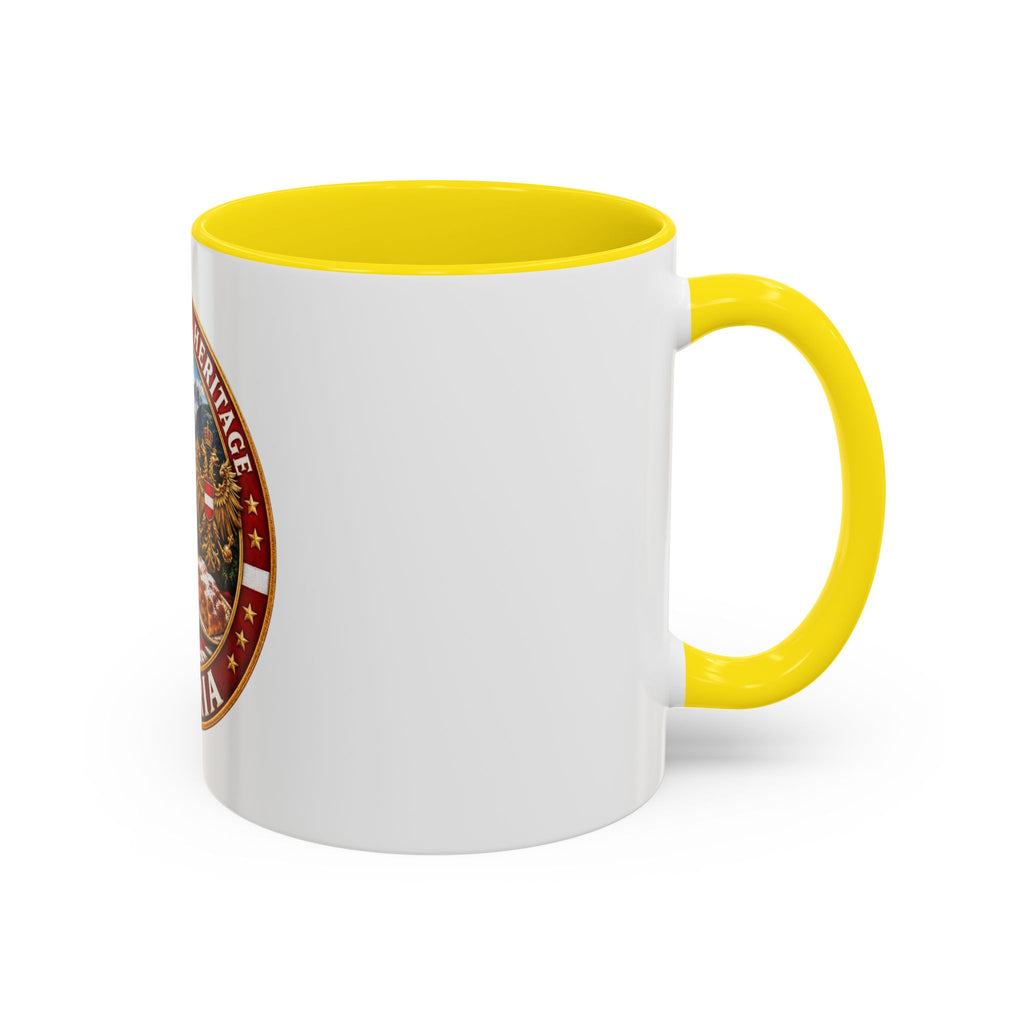 Austria Heritage Coffee Mug — Proud Austrian Heritage Accent Mug (11/15oz)