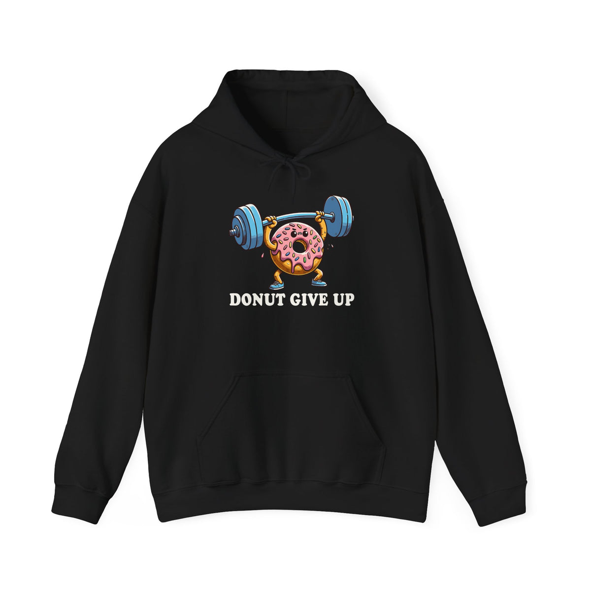 Uplifting street-ready graphic on a hoodie