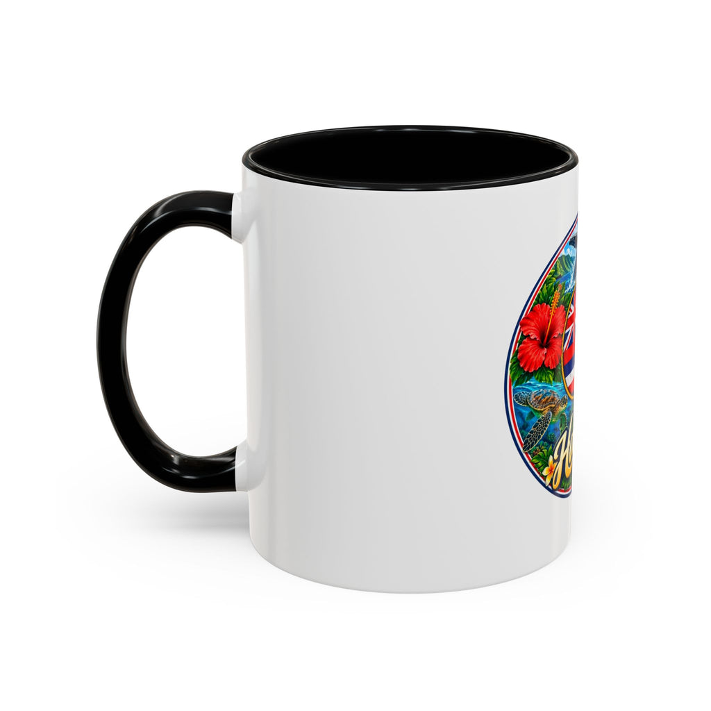 Hawaii Scenic Accent Coffee Mug - Island Seal Design (11/15 oz)