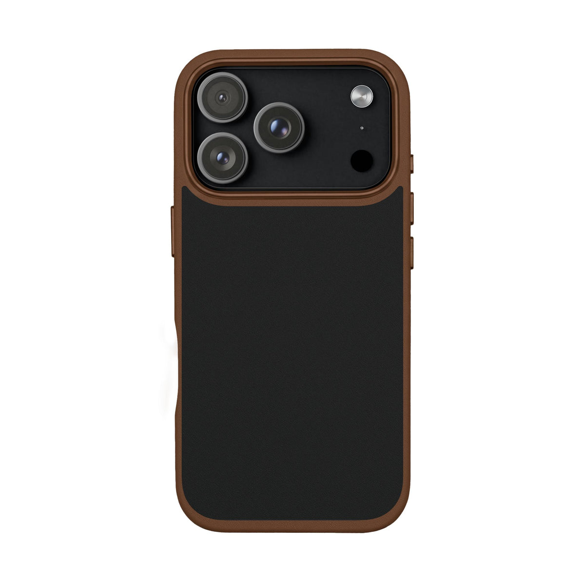 PU Leather Engraved Phone Case — Personalized Minimalist Protective Cover