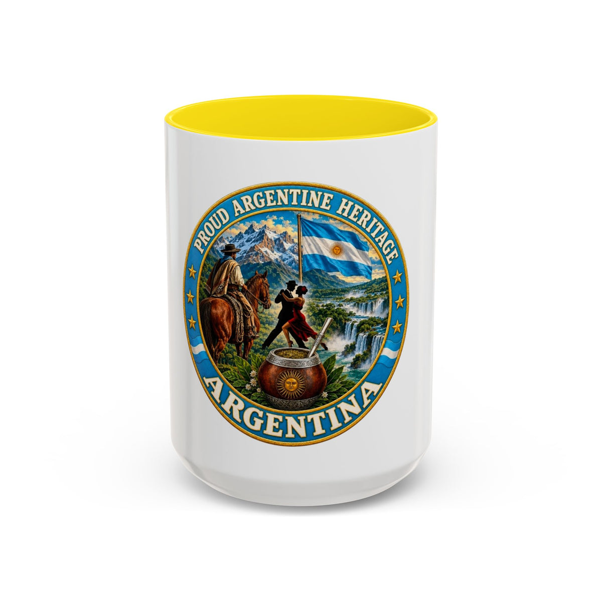 Argentina Heritage Coffee Mug — Proud Argentine Heritage Design (11/15oz)