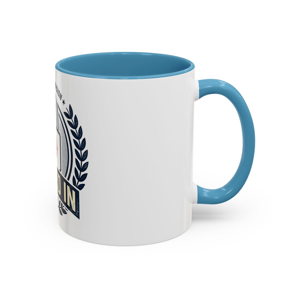 Locked In Accent Coffee Mug — 'Locked In' Motivational Ceramic Mug (11/15 oz)