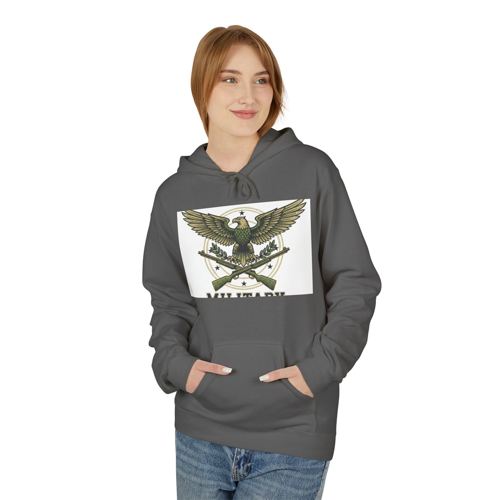 Military Hoodie — Tactical Camouflage Fleece
