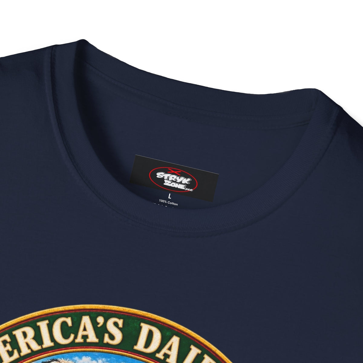Wisconsin America’s Dairyland T-Shirt — Vintage State Badge Tee