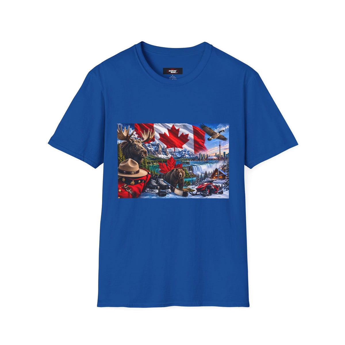 Canada Pride T-Shirt – Maple Leaf Landscape Graphic Tee