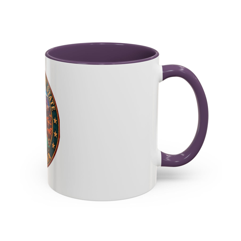 Arizona Grand Canyon Coffee Mug – Vintage State Seal Accent Mug (11/15 oz)