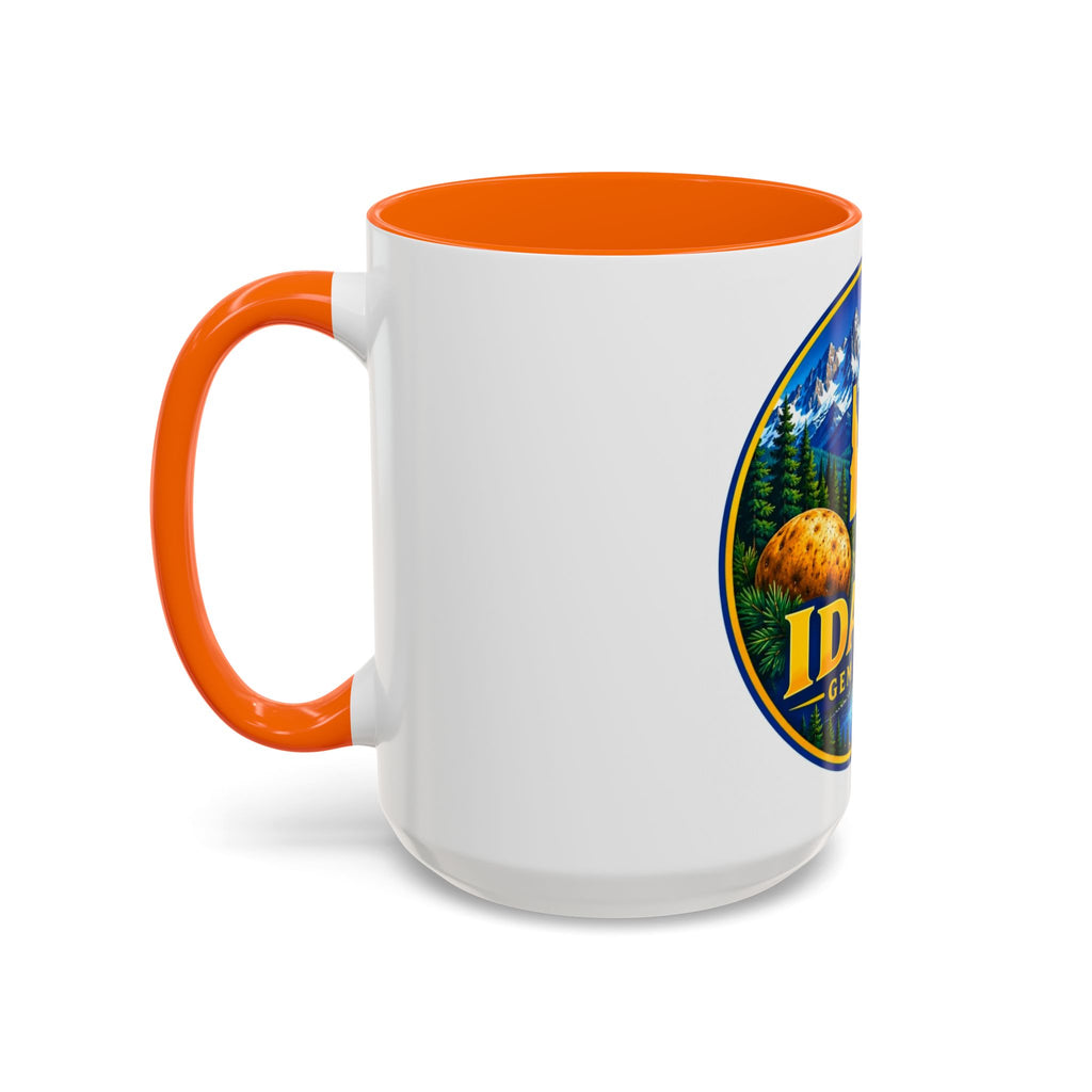 Idaho Gem State Coffee Mug — Mountain, Elk & Potato Travel Souvenir (11/15oz)