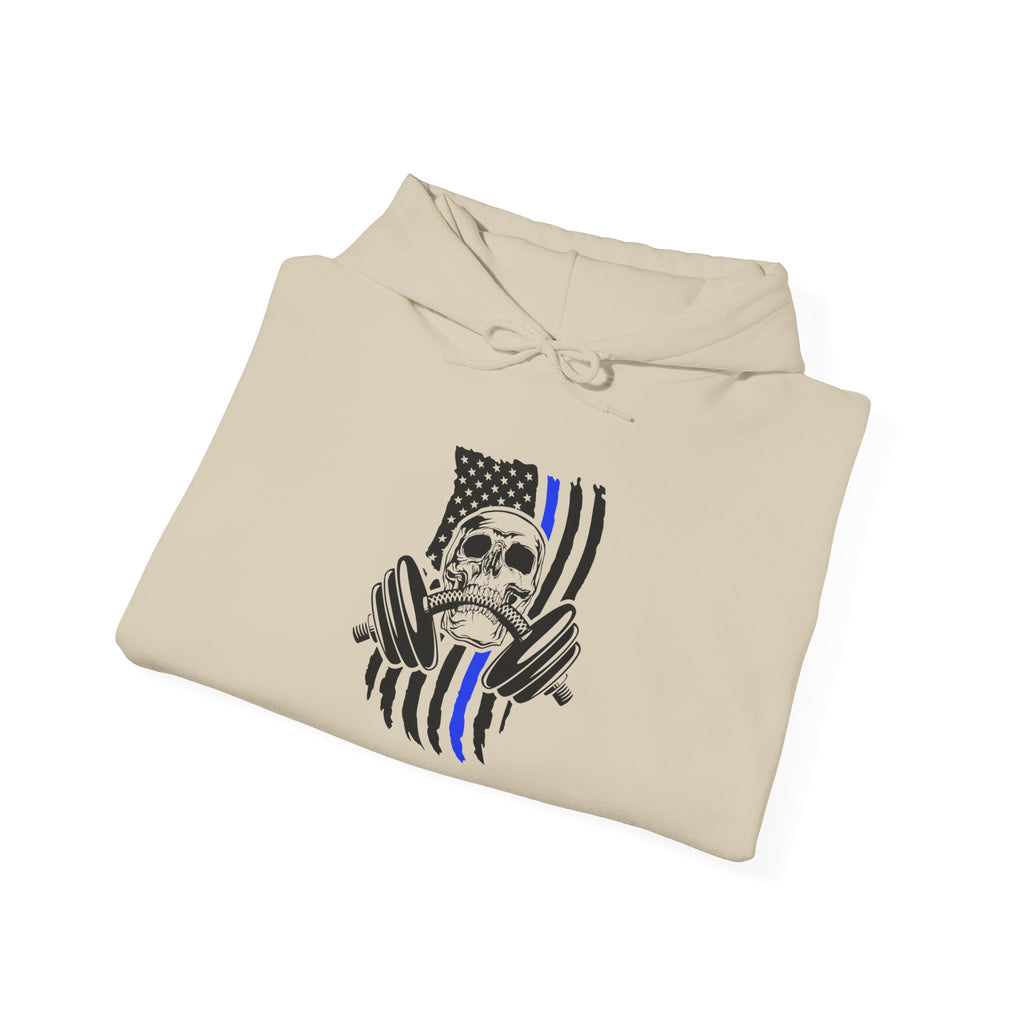 Charged Skull Stripes Hoodie