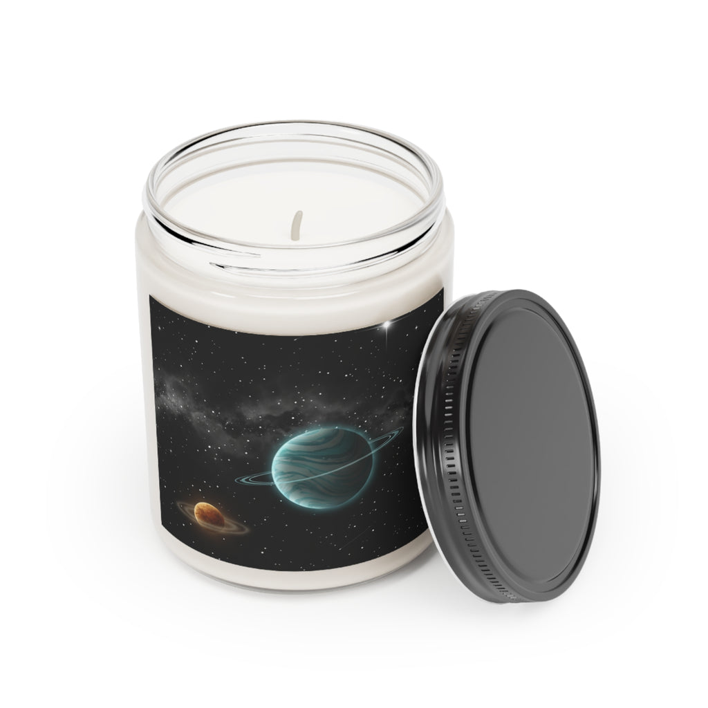 Galactic Nights Scented Candle — 9oz Space Planet Aromatherapy Candle