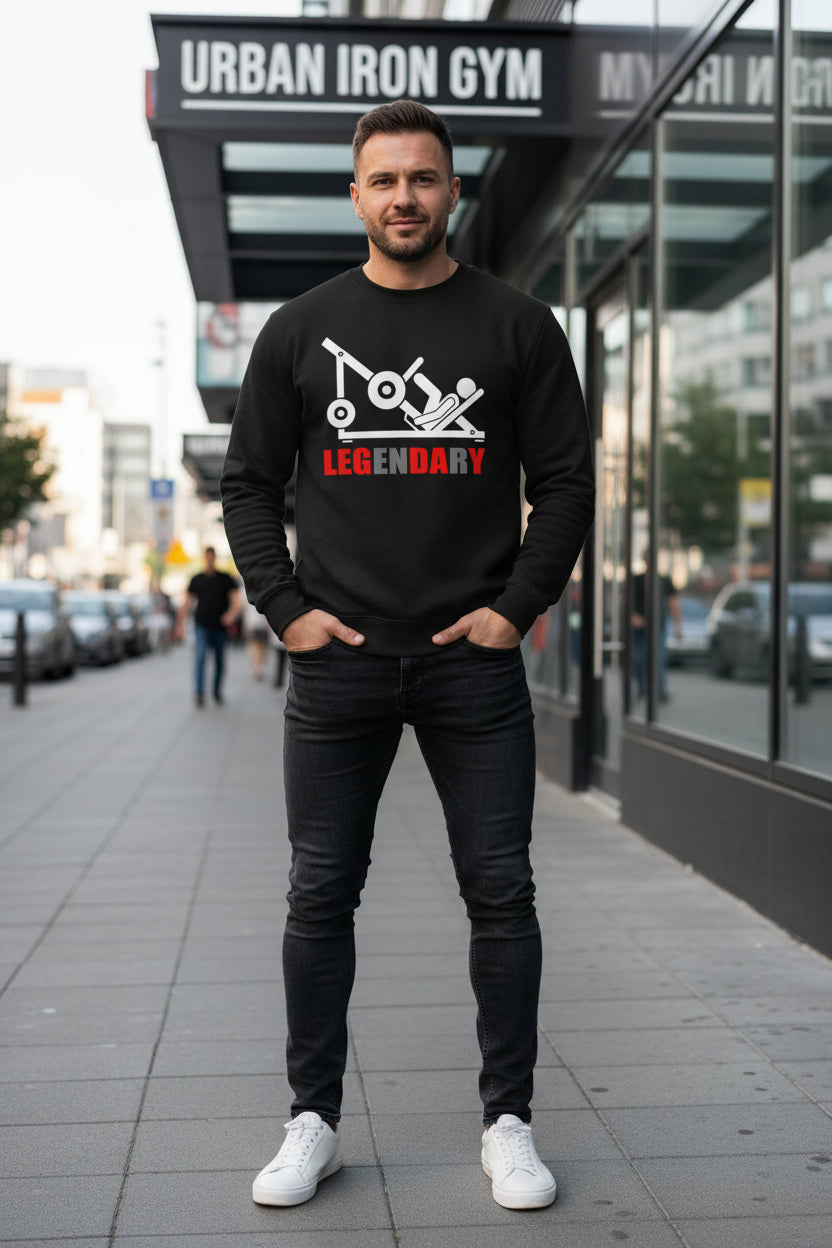 Fierce Legendary Leg-Day Sweatshirt