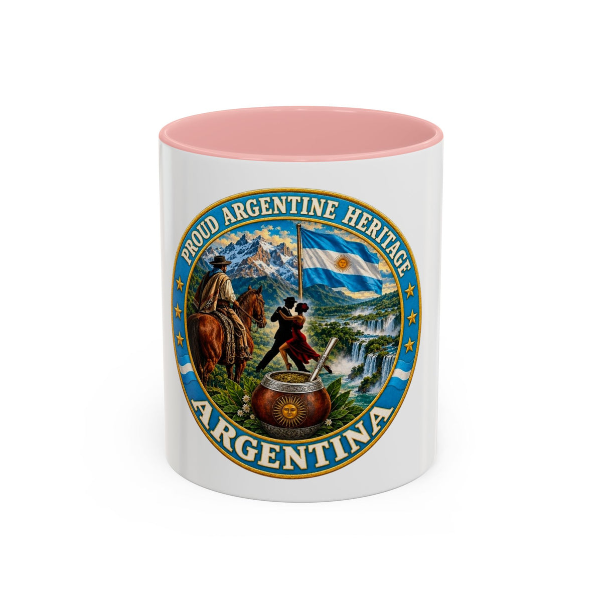 Argentina Heritage Coffee Mug — Proud Argentine Heritage Design (11/15oz)