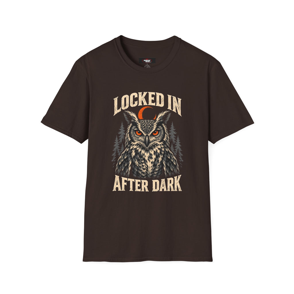 Locked In After Dark Owl T-Shirt