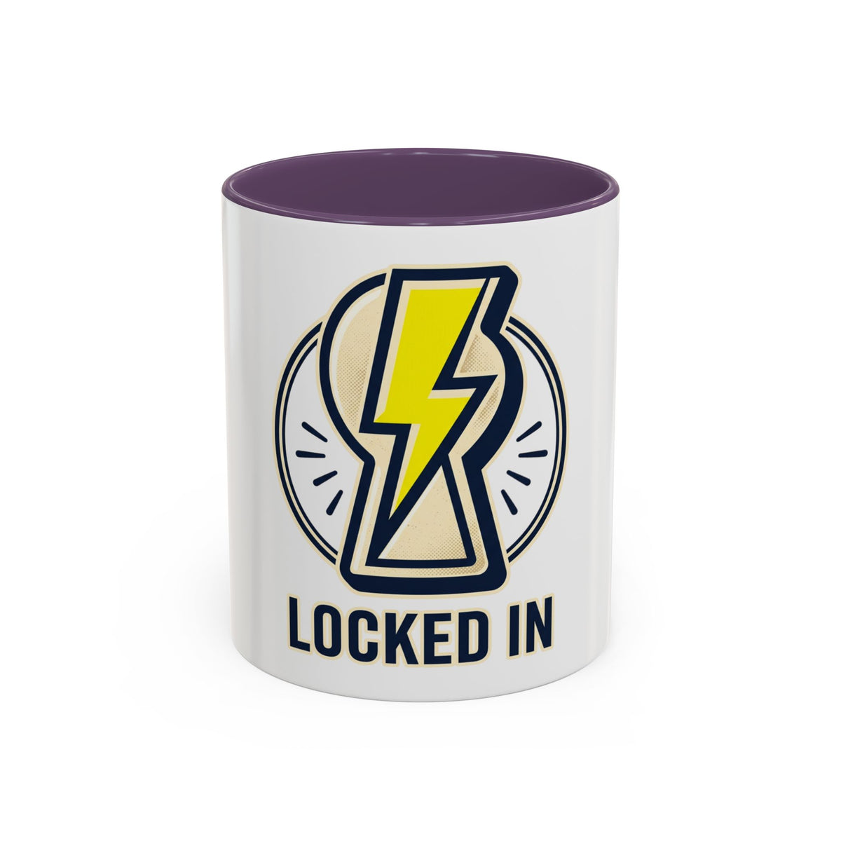 Locked In Accent Coffee Mug — 11/15 oz
