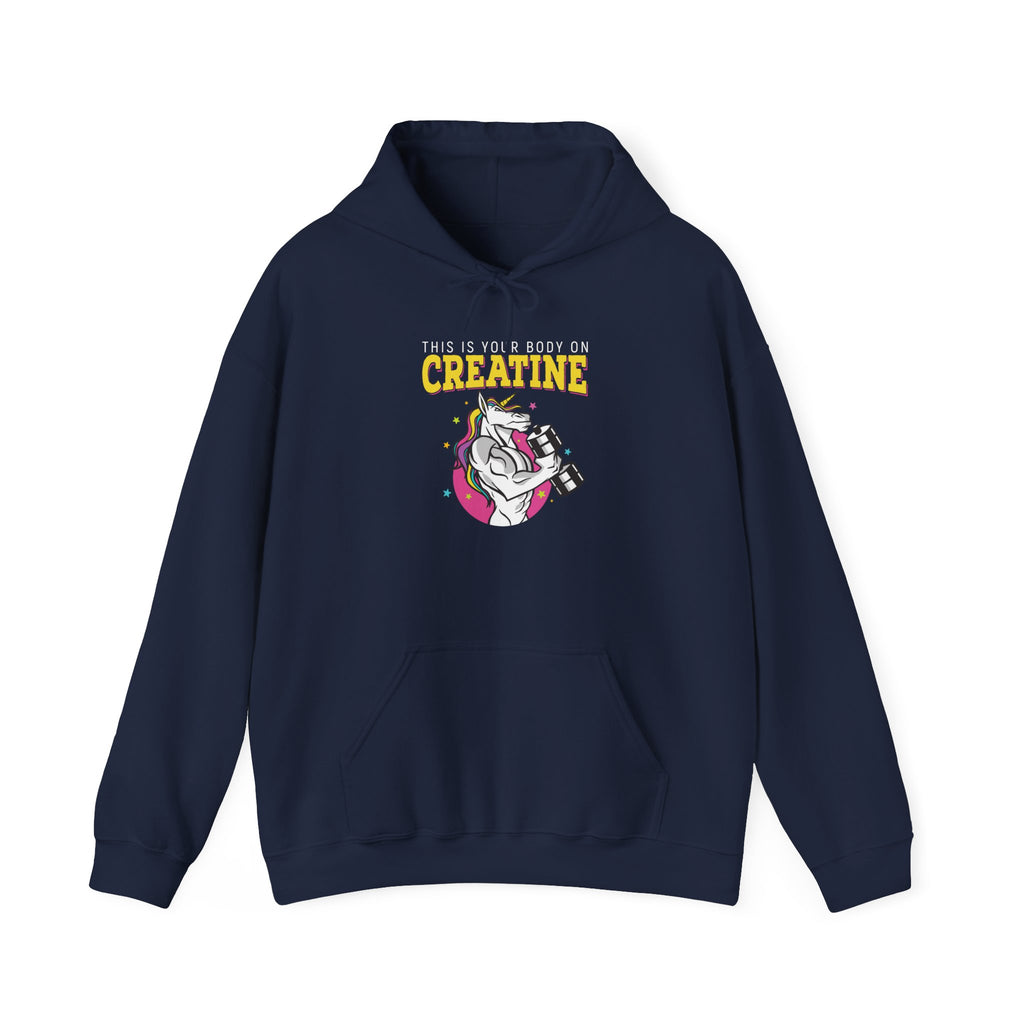 Striking Gym-Ready Hooded Sweatshirt
