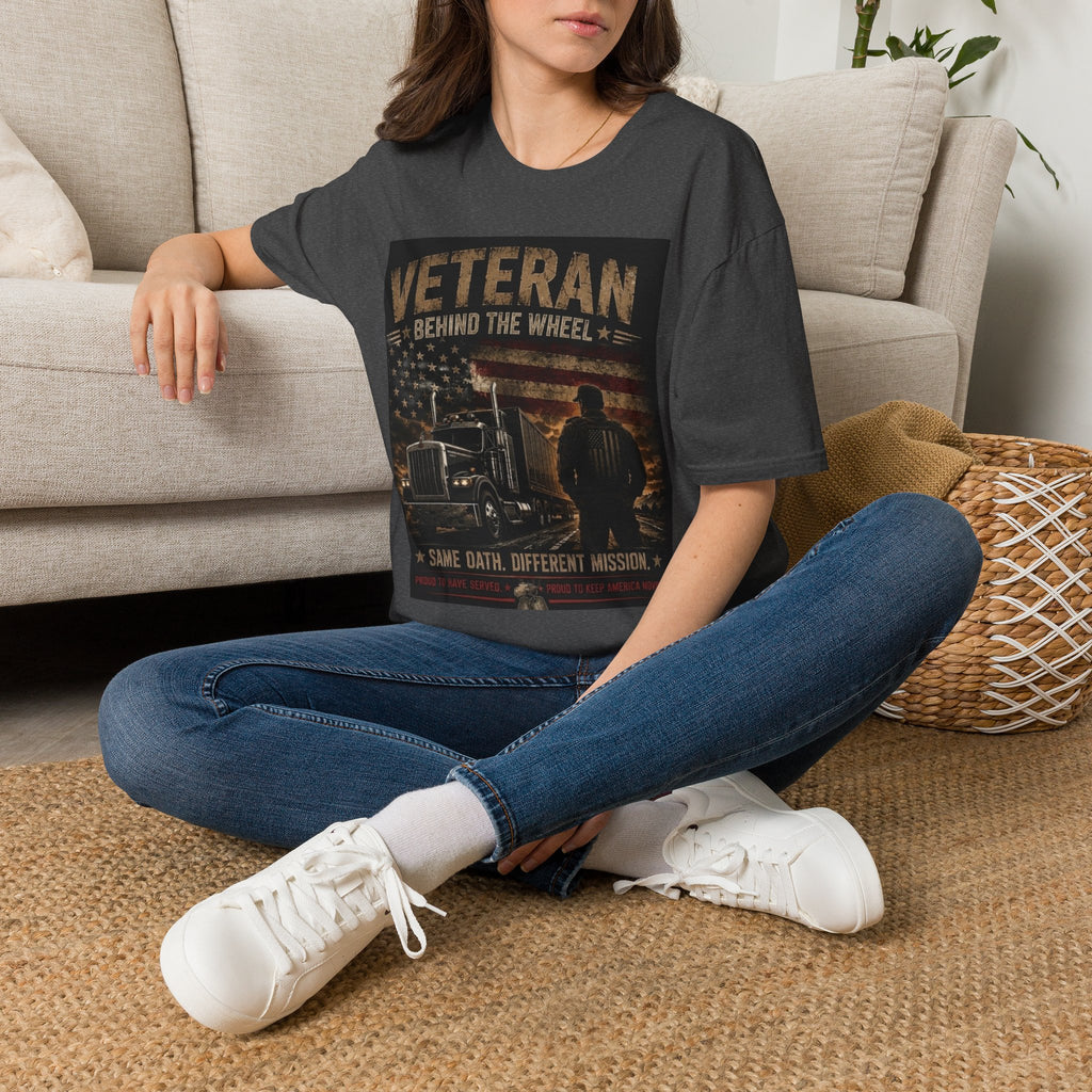 Veteran Behind the Wheel T-Shirt