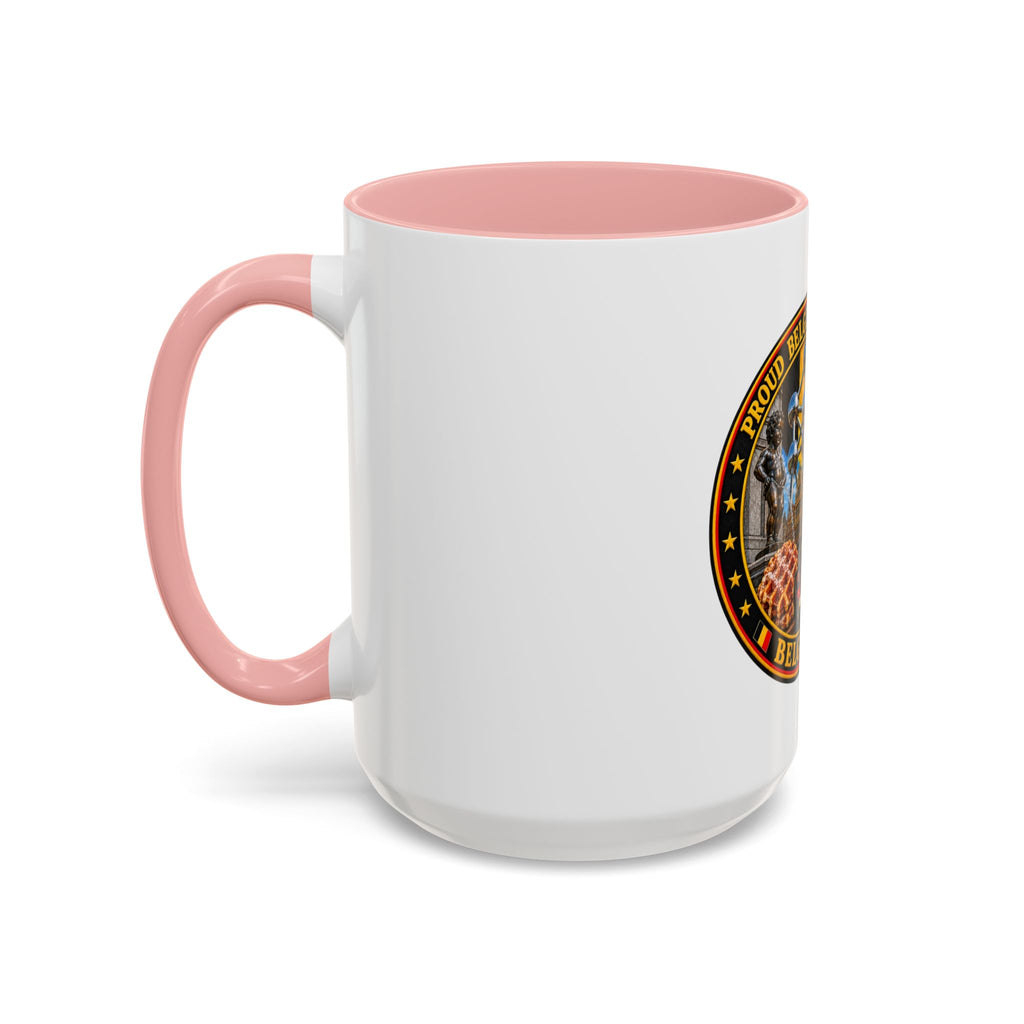 Belgian Heritage Accent Coffee Mug — Belgium Beer, Waffles & Chocolates Design