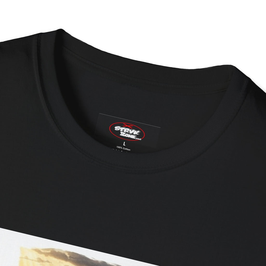 Italian Landmarks & Cuisine T-Shirt — Pizza, Colosseum & Flag Graphic