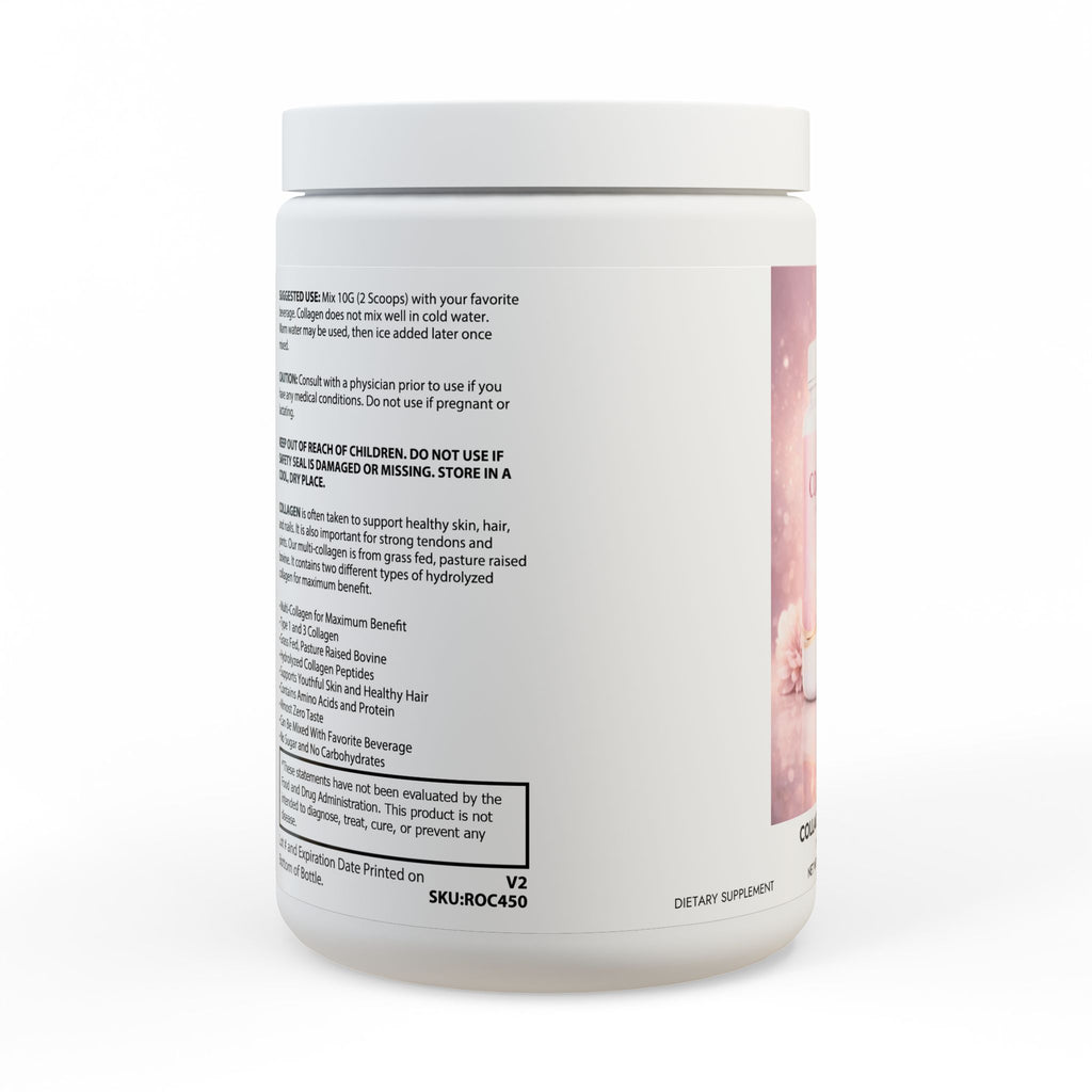 Collagen Peptides Type I & III Supplement (350g, 12.3oz)