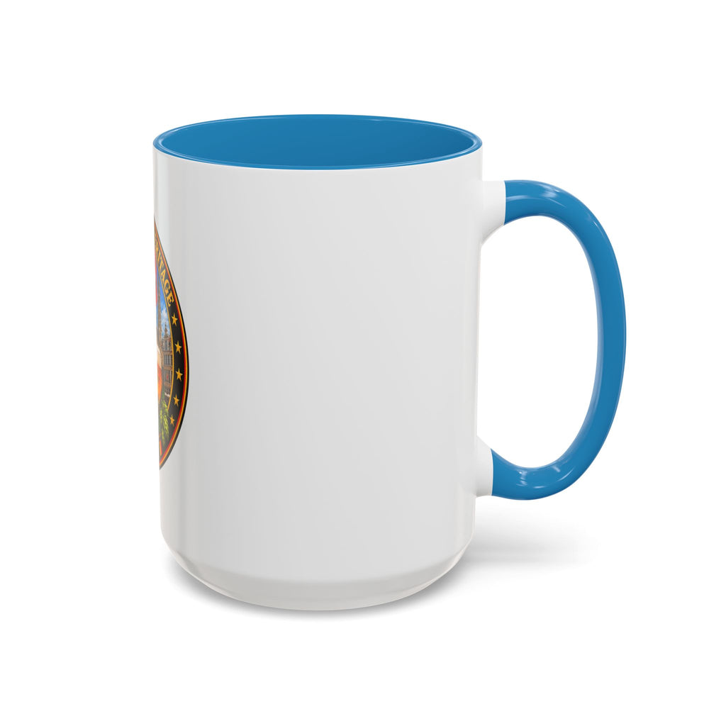 Belgian Heritage Accent Coffee Mug — Belgium Beer, Waffles & Chocolates Design