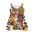 Printed Sun Skater Dress — Floral All-Over-Print Sundress