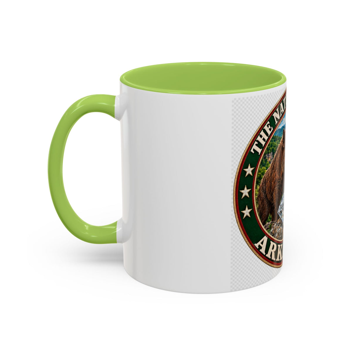 Arkansas State Mug - "The Natural State" Wild Boar, Diamond & Apple Blossom Coffee Cup (11/15oz)