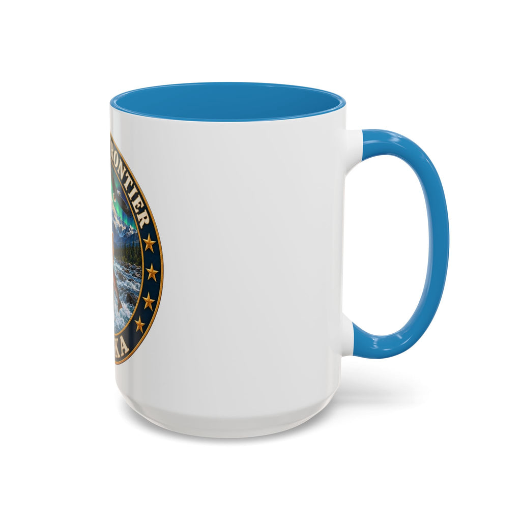Alaska The Last Frontier Mug — Bear & Northern Lights Coffee Cup (11/15oz)