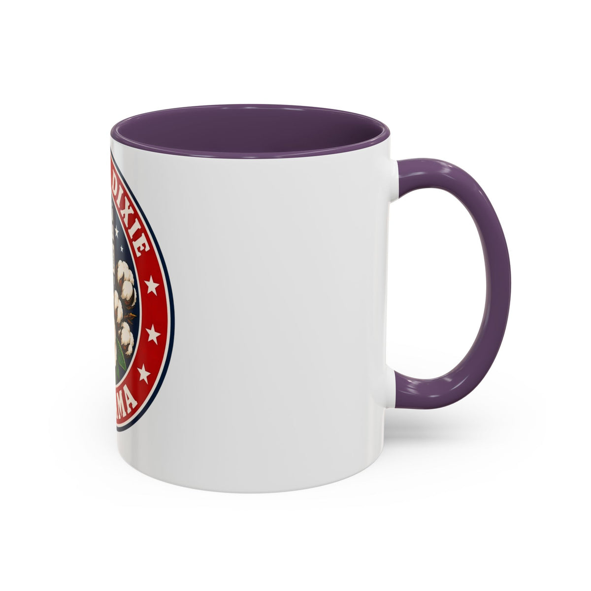 Alabama 'Heart of Dixie' Accent Coffee Mug — Magnolia & Yellowhammer State Pride