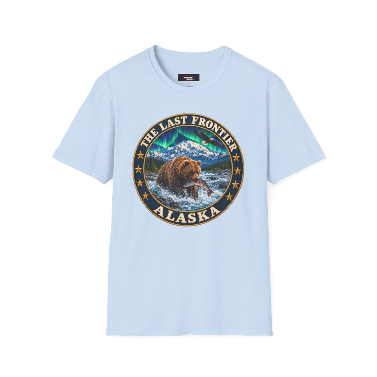 Alaska Bear T-Shirt — "The Last Frontier" Wilderness Graphic Tee