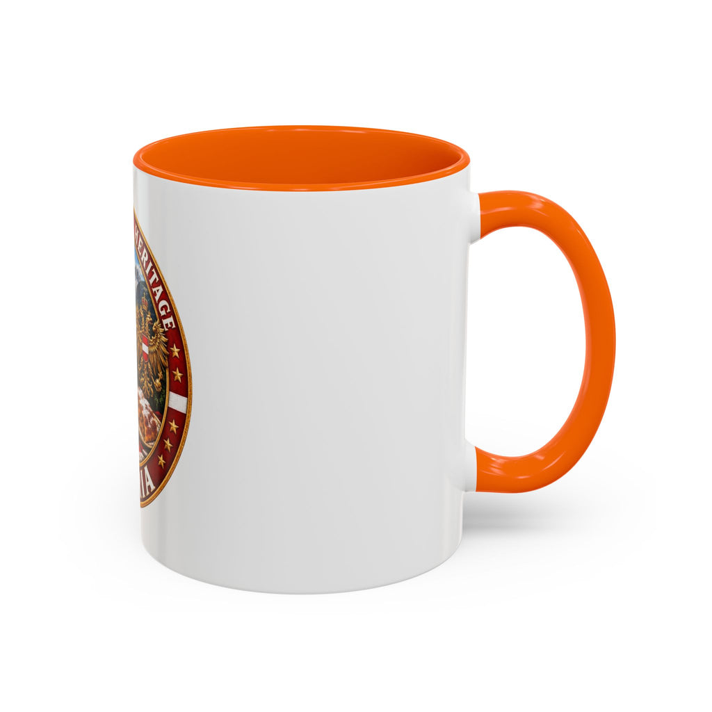 Austria Heritage Coffee Mug — Proud Austrian Heritage Accent Mug (11/15oz)