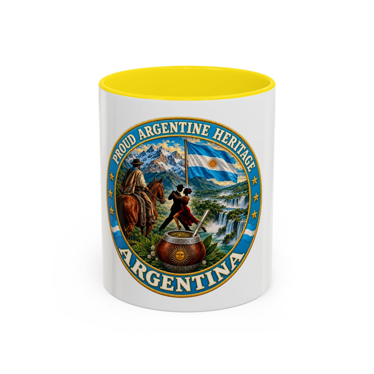 Argentina Heritage Coffee Mug — Proud Argentine Heritage Design (11/15oz)
