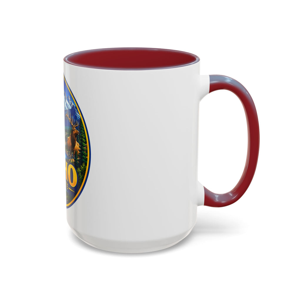 Idaho Gem State Coffee Mug — Mountain, Elk & Potato Travel Souvenir (11/15oz)