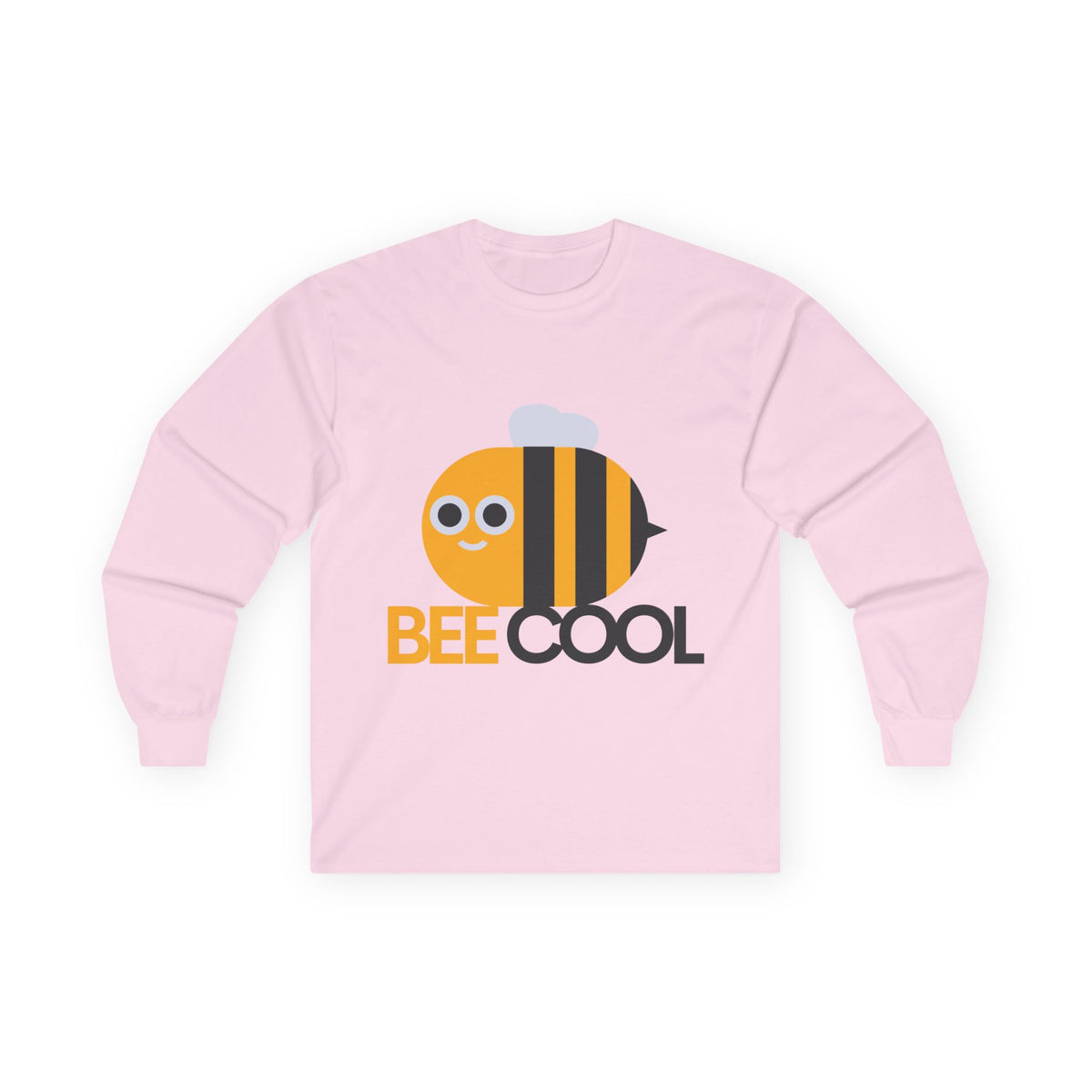 Bee Cool Long Sleeve Tee — Cute Bumblebee Graphic Shirt
