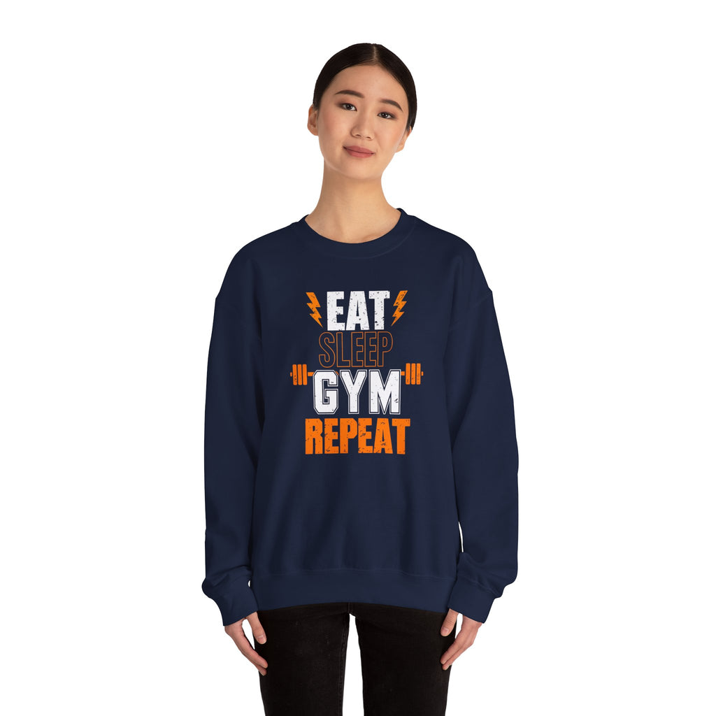 Bold Repeat Workout Sweatshirt