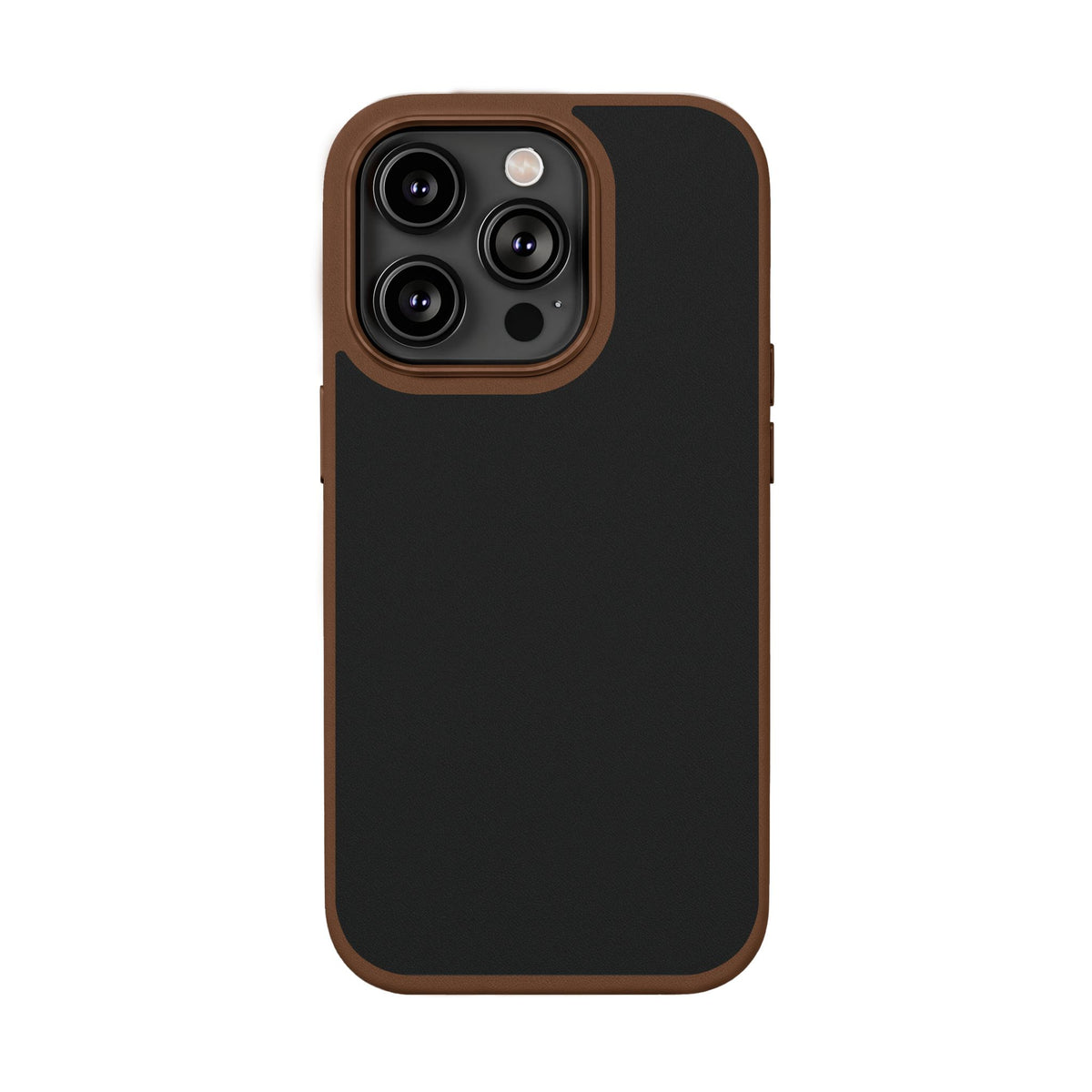 PU Leather Engraved Phone Case — Personalized Minimalist Protective Cover