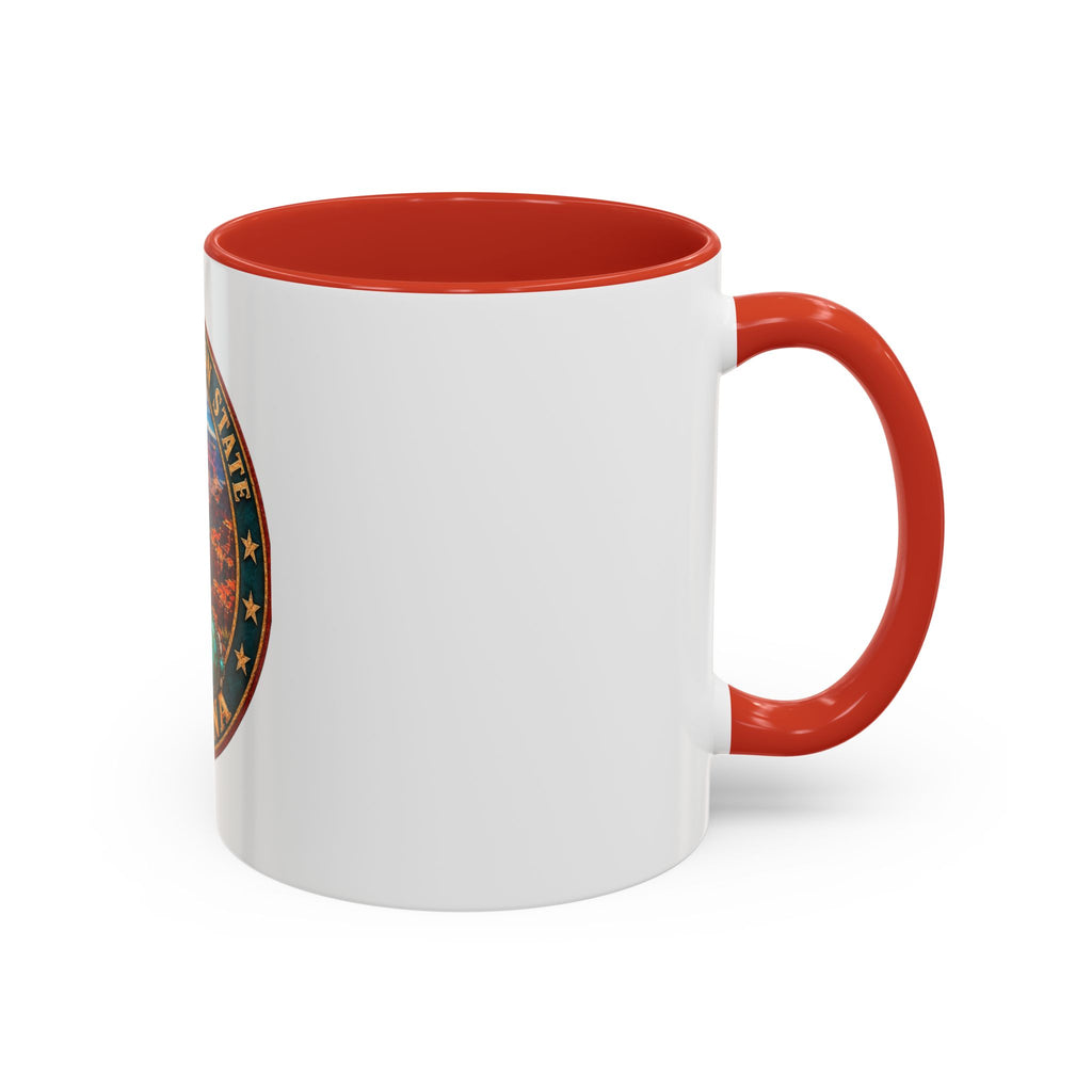 Arizona Grand Canyon Coffee Mug – Vintage State Seal Accent Mug (11/15 oz)