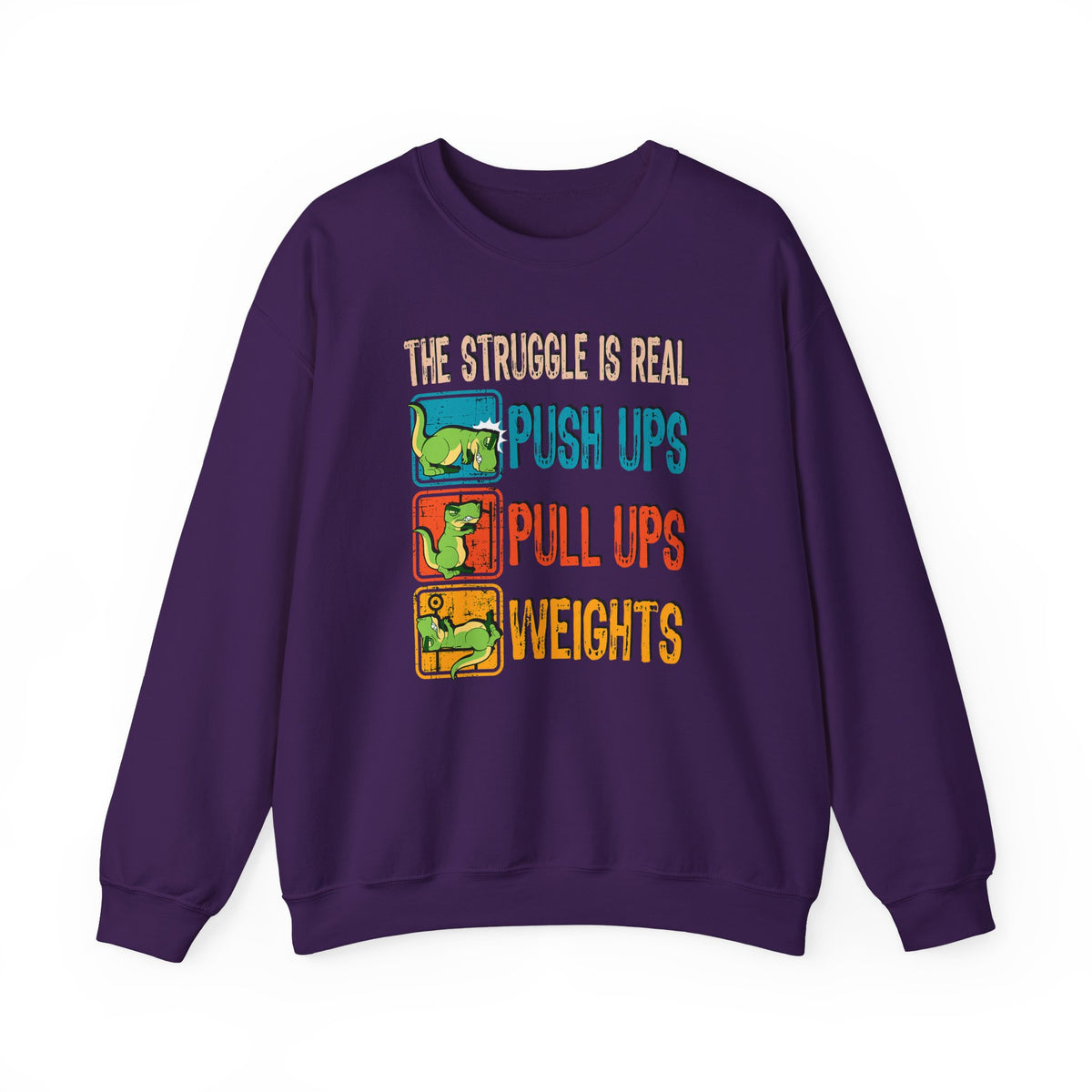 Retro Gym Grit Crewneck