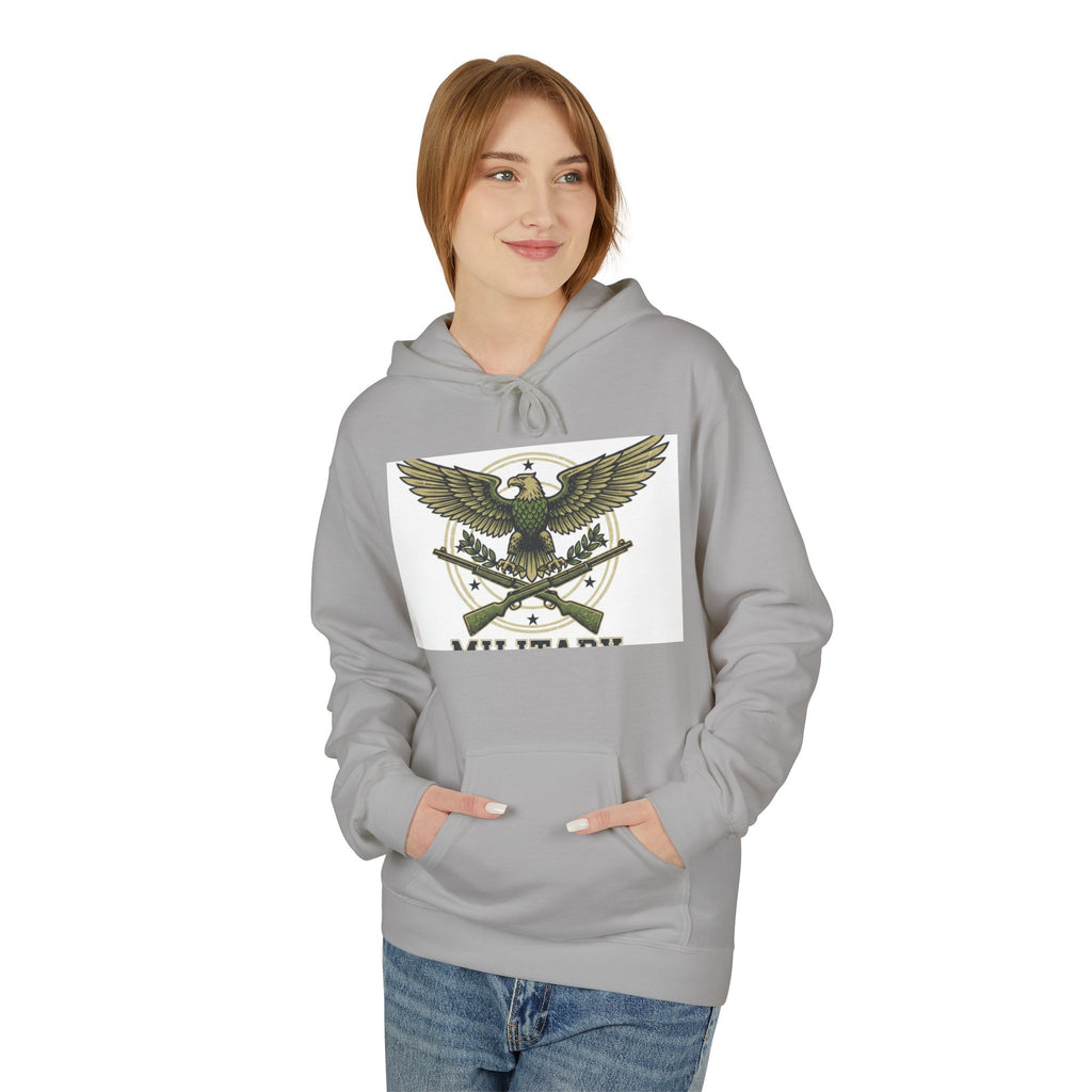 Military Hoodie — Tactical Camouflage Fleece