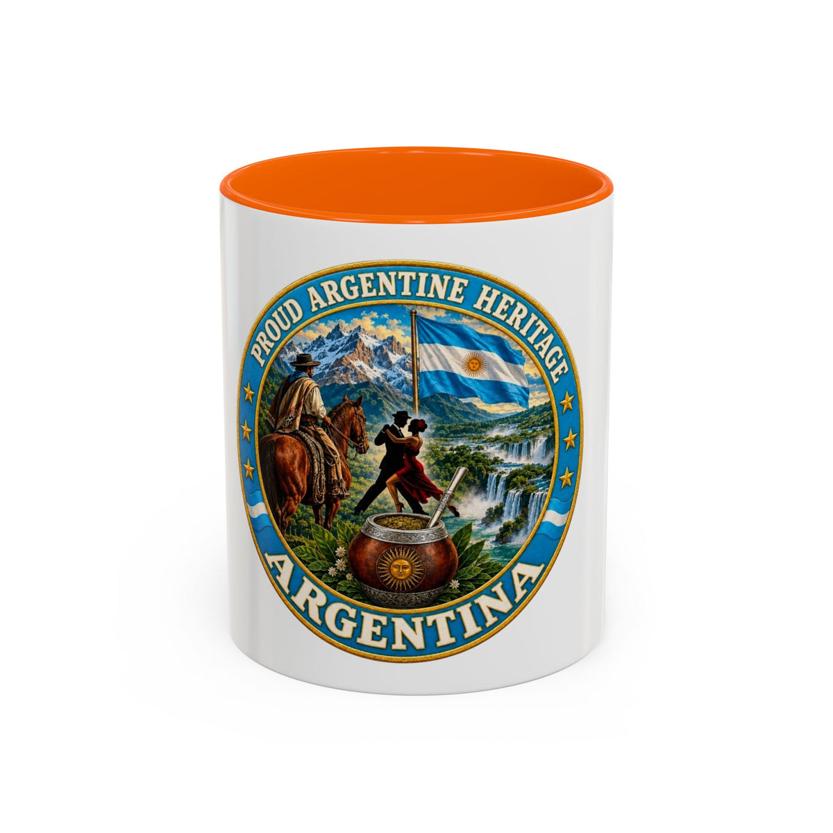 Argentina Heritage Coffee Mug — Proud Argentine Heritage Design (11/15oz)