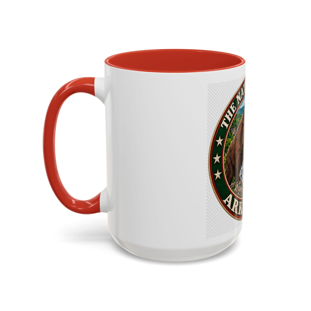 Arkansas State Mug - "The Natural State" Wild Boar, Diamond & Apple Blossom Coffee Cup (11/15oz)