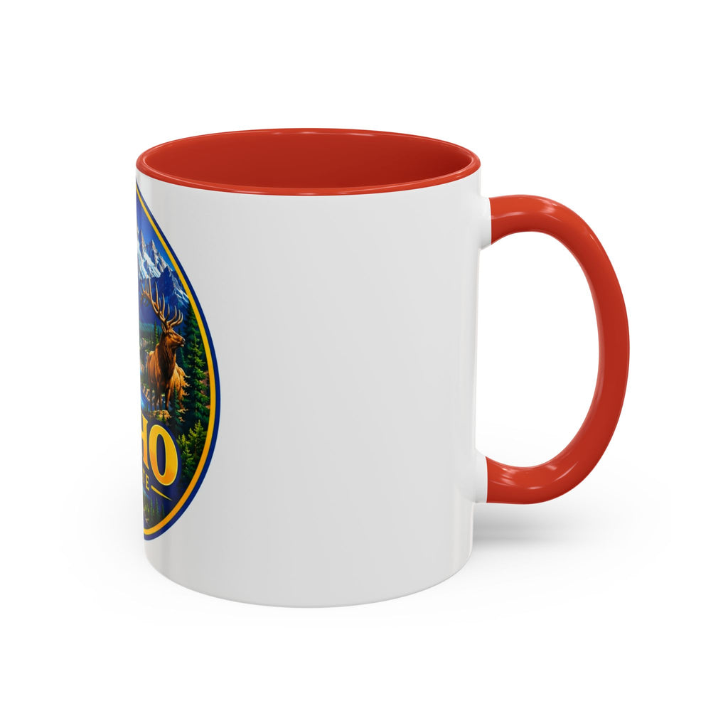 Idaho Gem State Coffee Mug — Mountain, Elk & Potato Travel Souvenir (11/15oz)